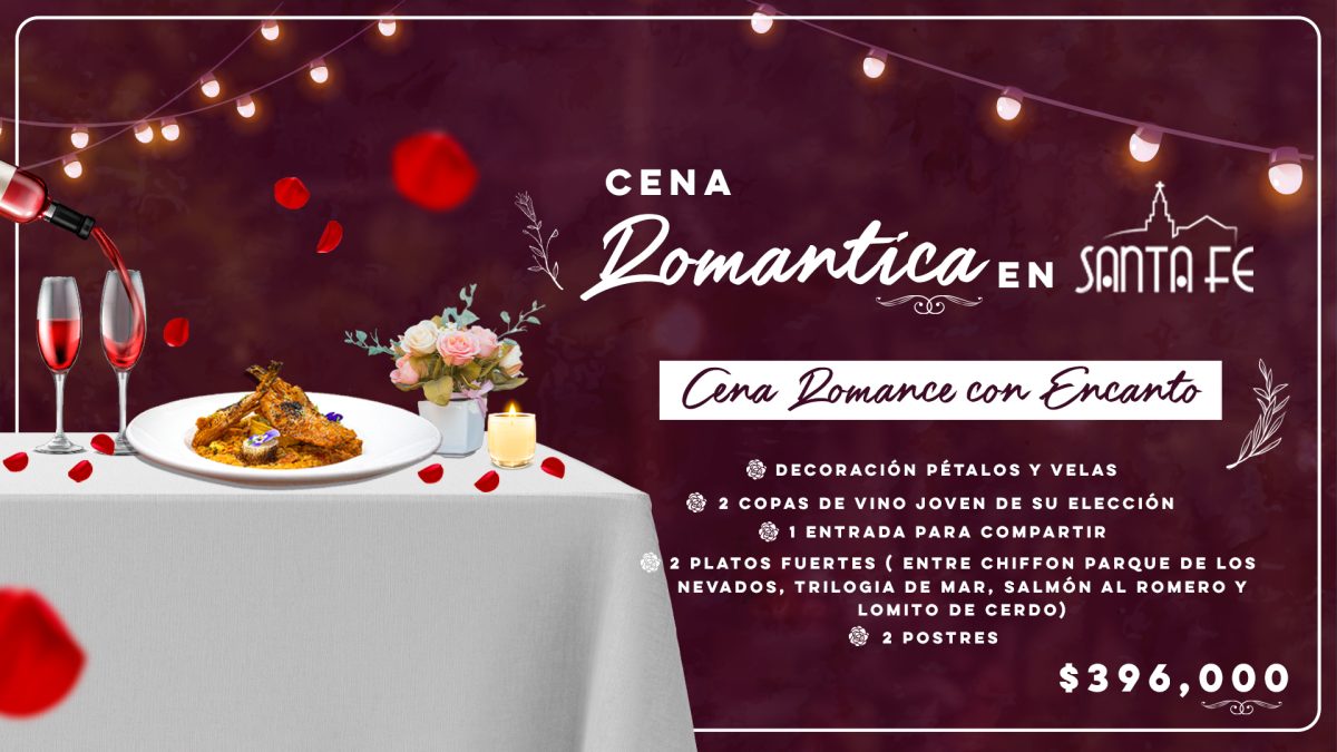 Cena Romance con Encanto